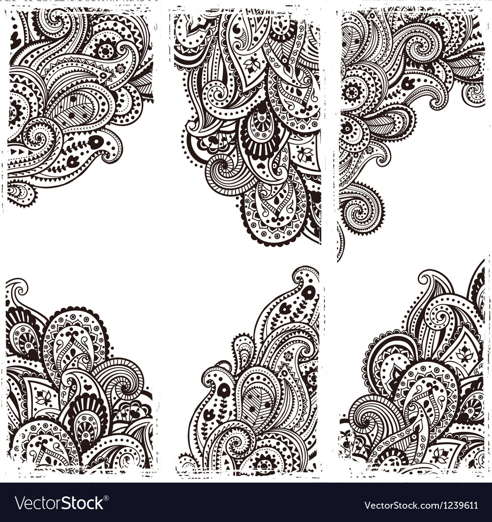 paisley vector