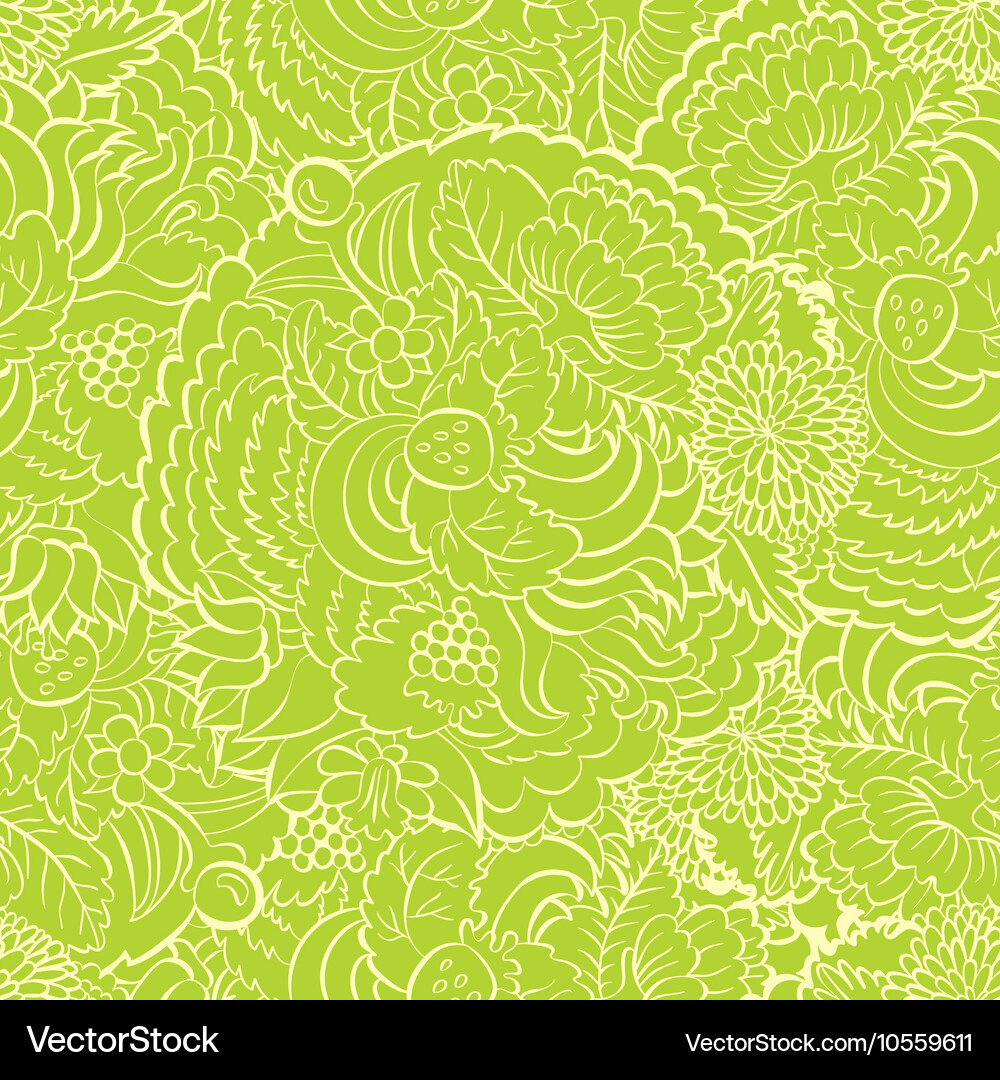 Floral seamless pattern background Royalty Free Vector Image