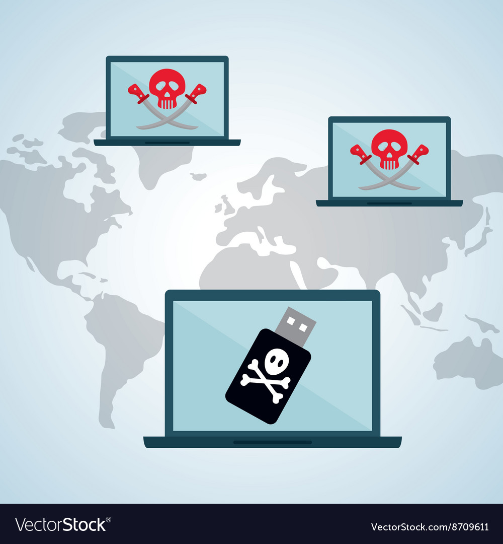 Security system design warning icon protection