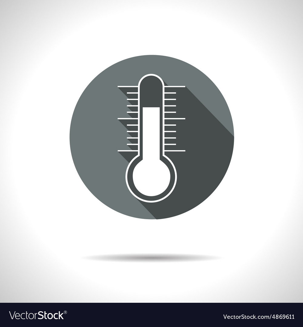 Thermometer icon eps10