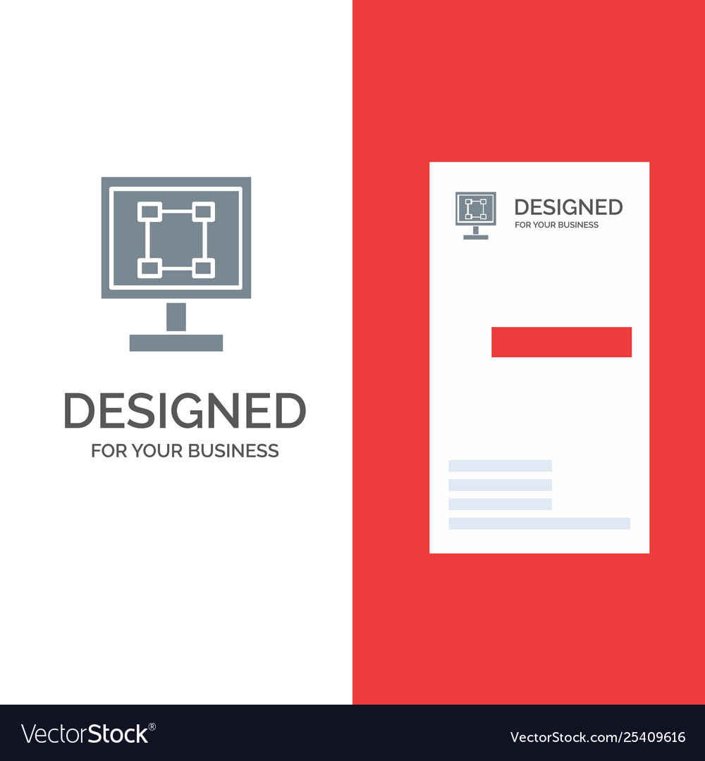 Crop graphics design program application grey vector image Crop graphics design program application grey