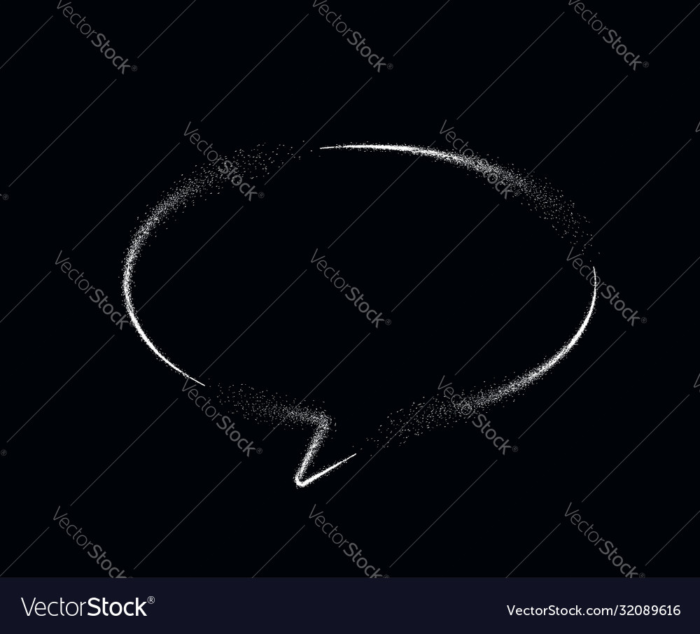Grunge message window icon particle art vector image Grunge message window icon particle art