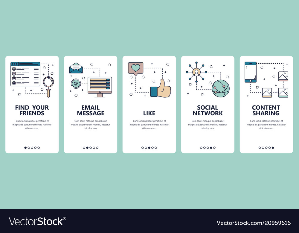 Minimalist Line Art App Templates