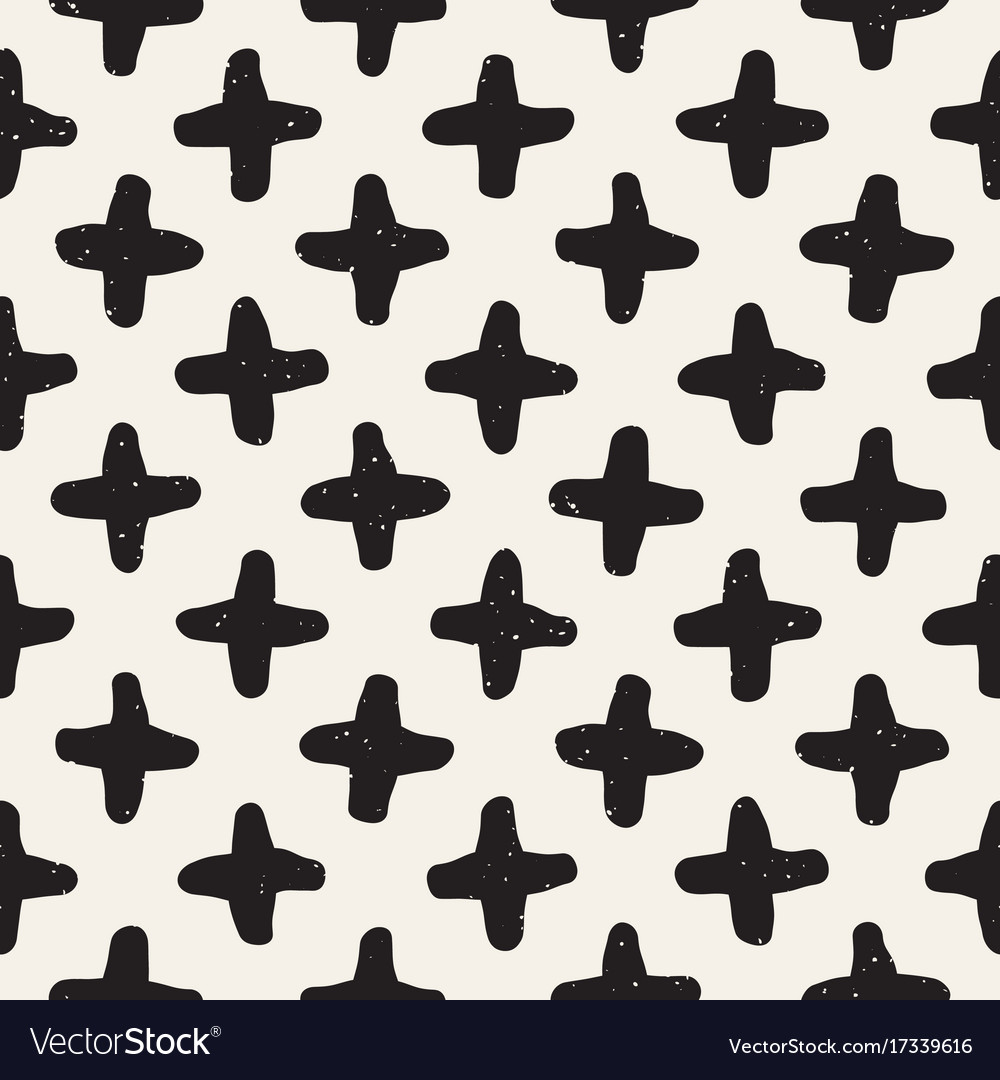 Seamless pattern with hand drawn lines abstract