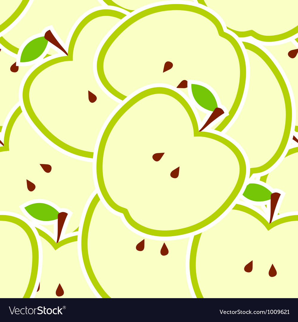 Apple seamless pattern