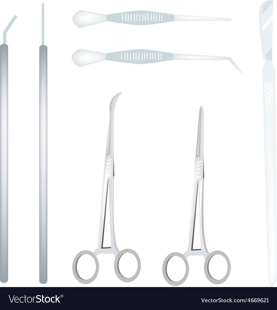 Collection of surgical instruments