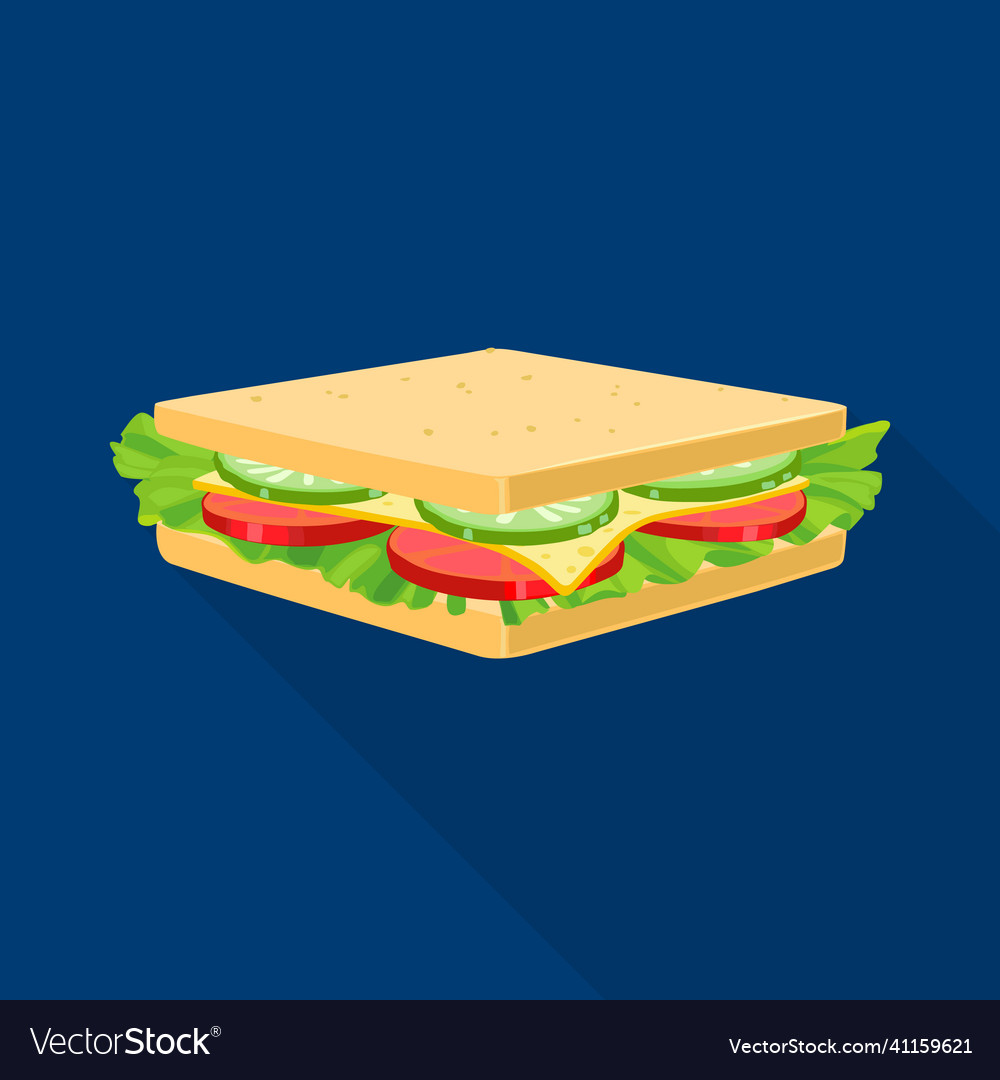 Isolated object of burger and hoagie symbol web