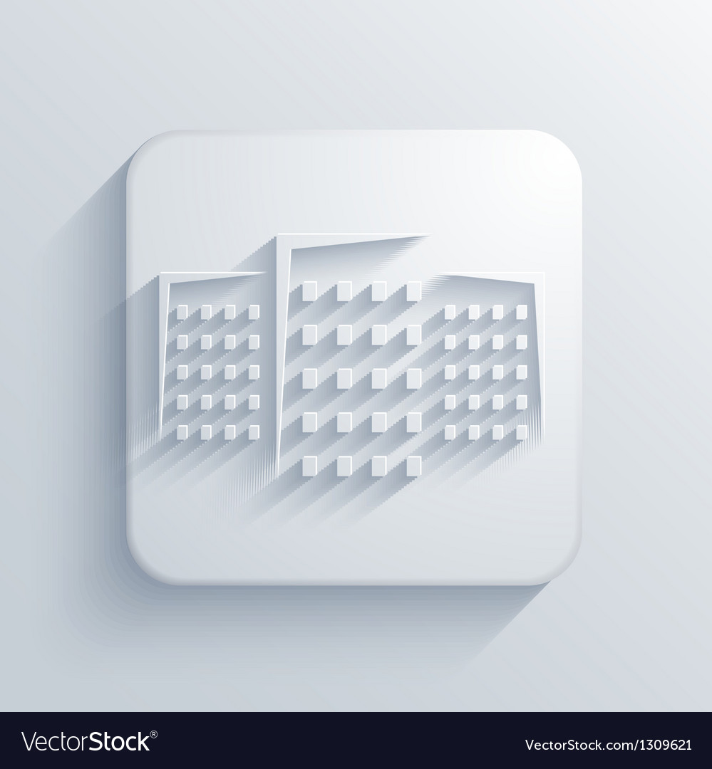 Light Square Building Icon