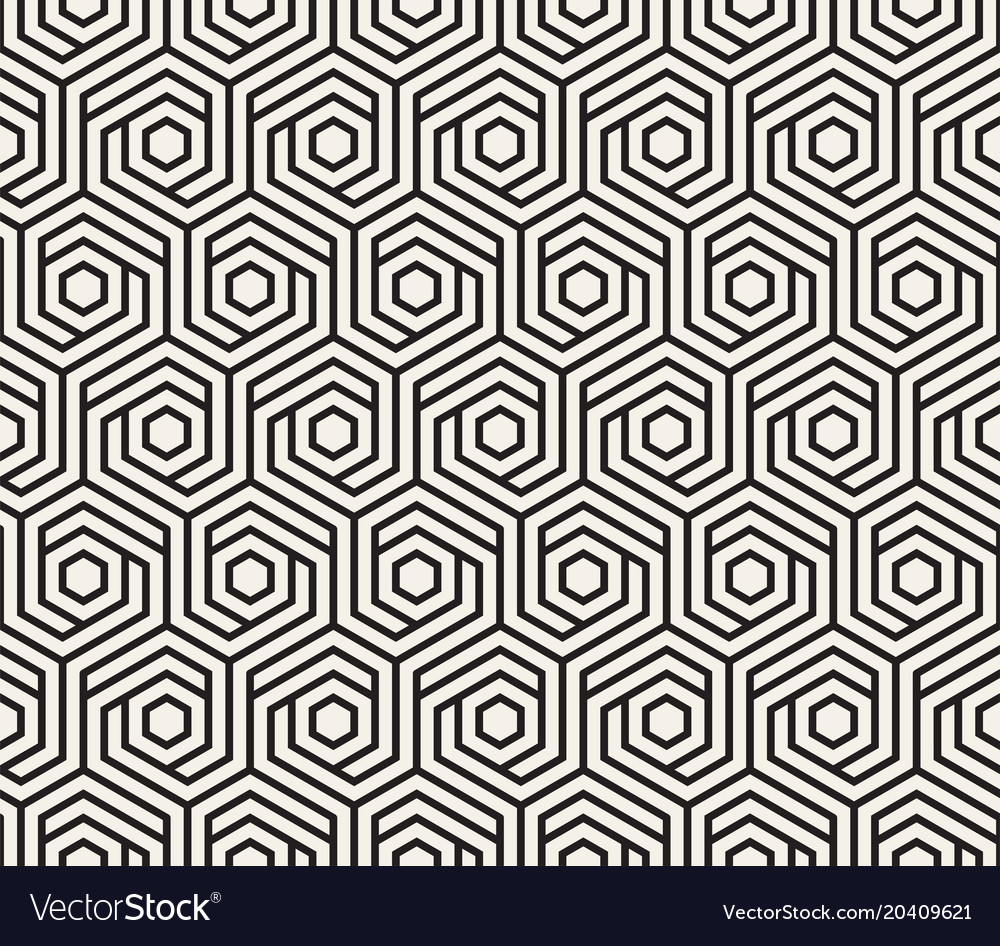 Modern Abstract Geometric Pattern