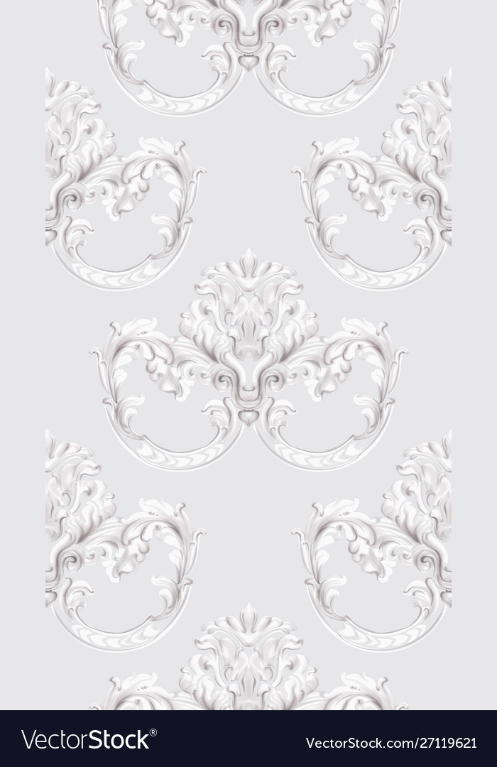 Rococo texture pattern