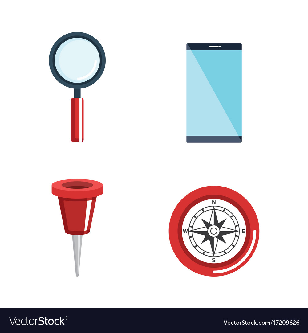 Gps navigation app icons