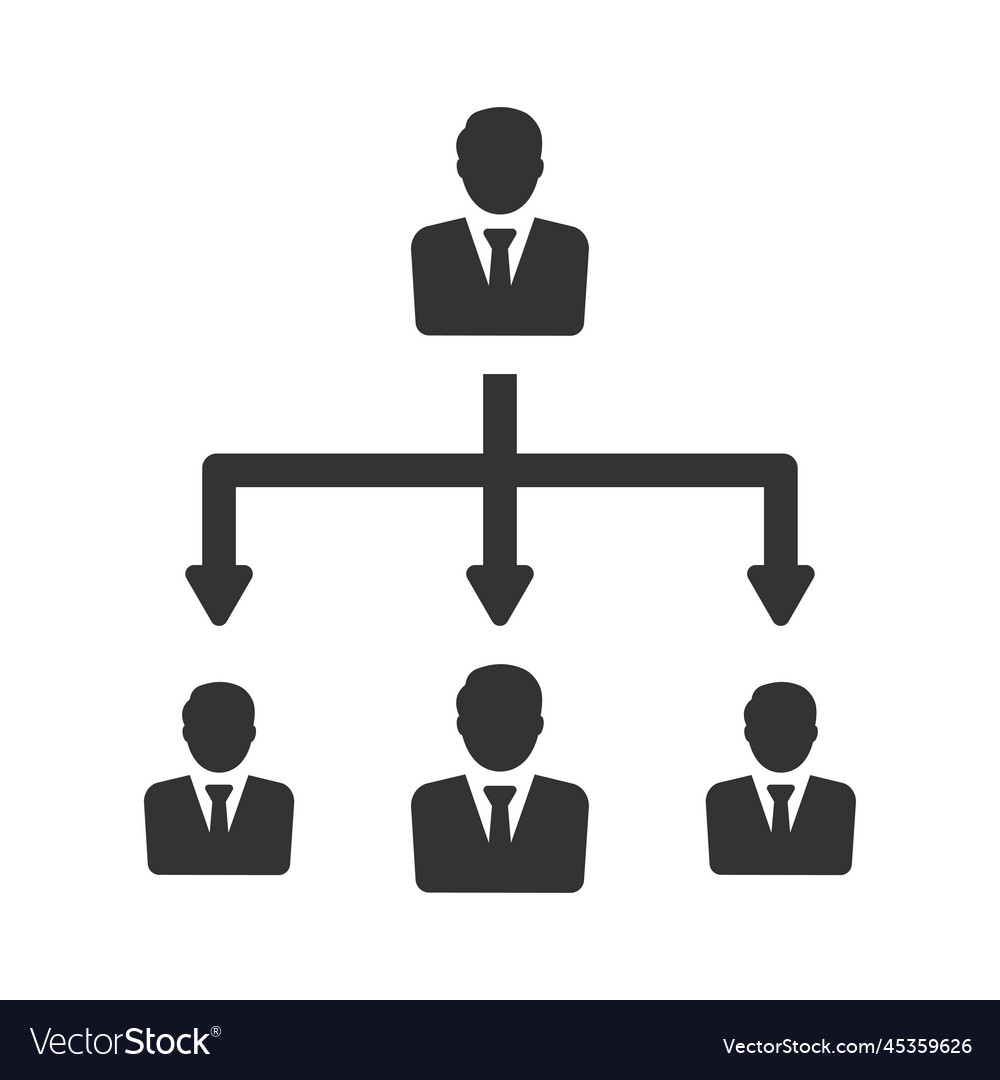 Hierarchy structure icon