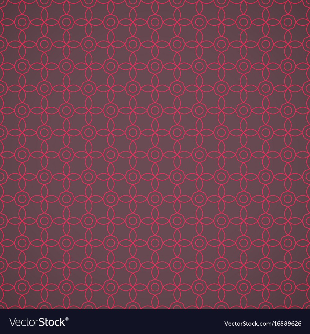Seamless geometric pattern on dark background