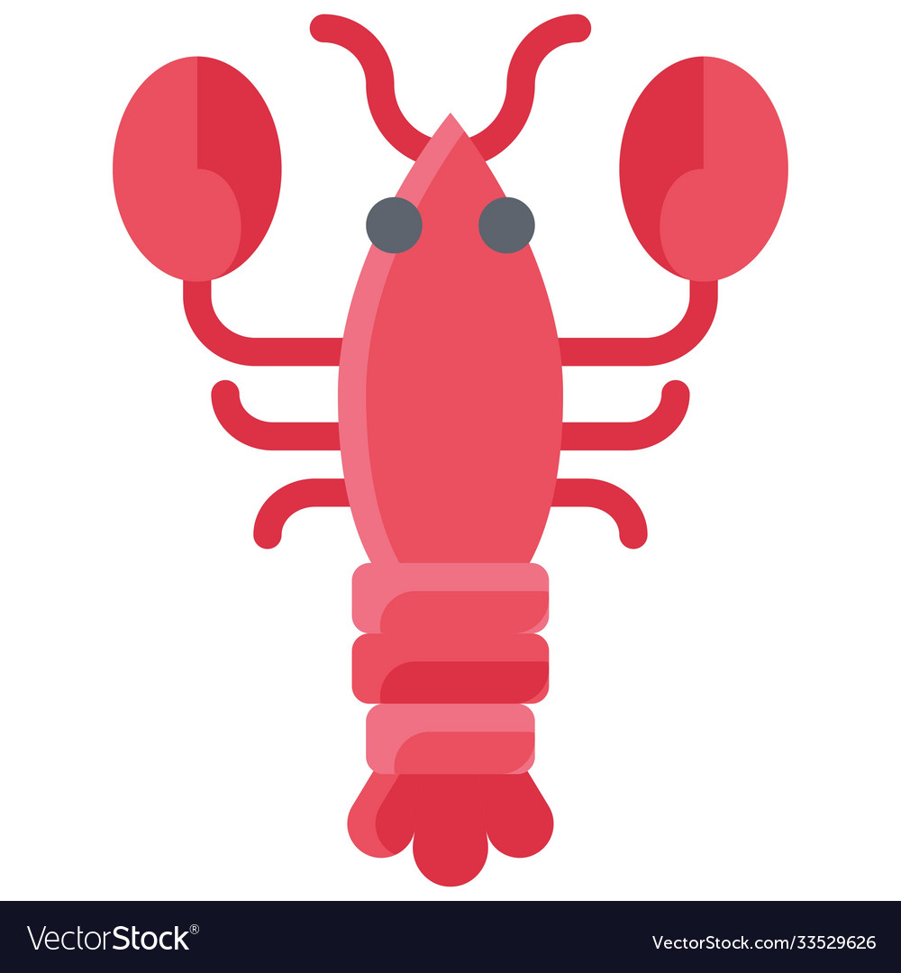 Shrimp icon summer vacation related