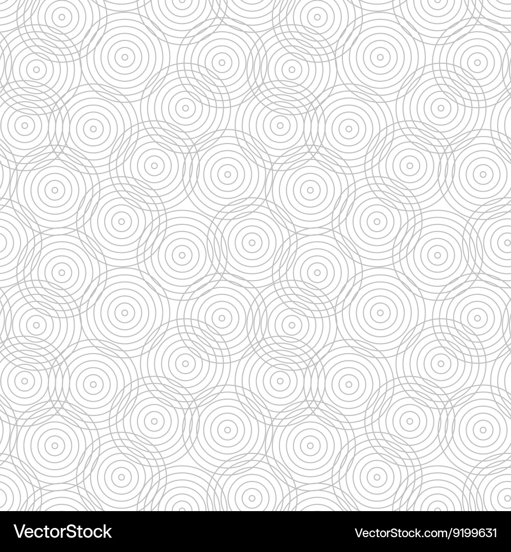 Circles geometric pattern - seamless Royalty Free Vector