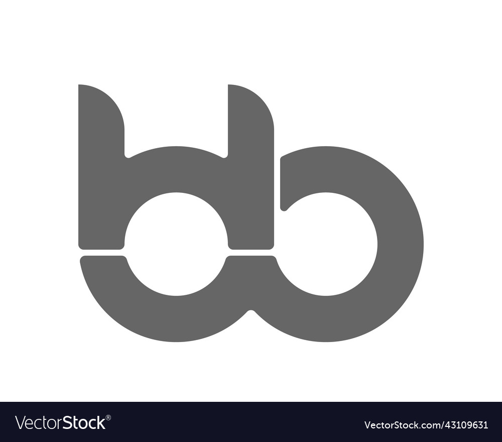 Circular combination of lowercase letters b