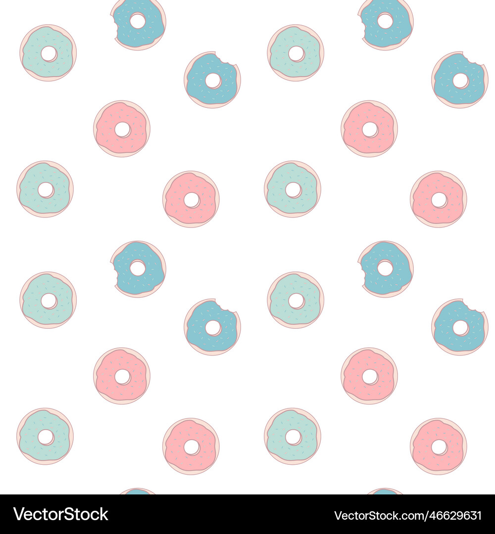 Donuts Royalty Free Vector Image - VectorStock