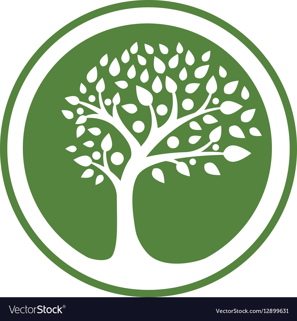 Family tree ogo design template Royalty Free Vector Image