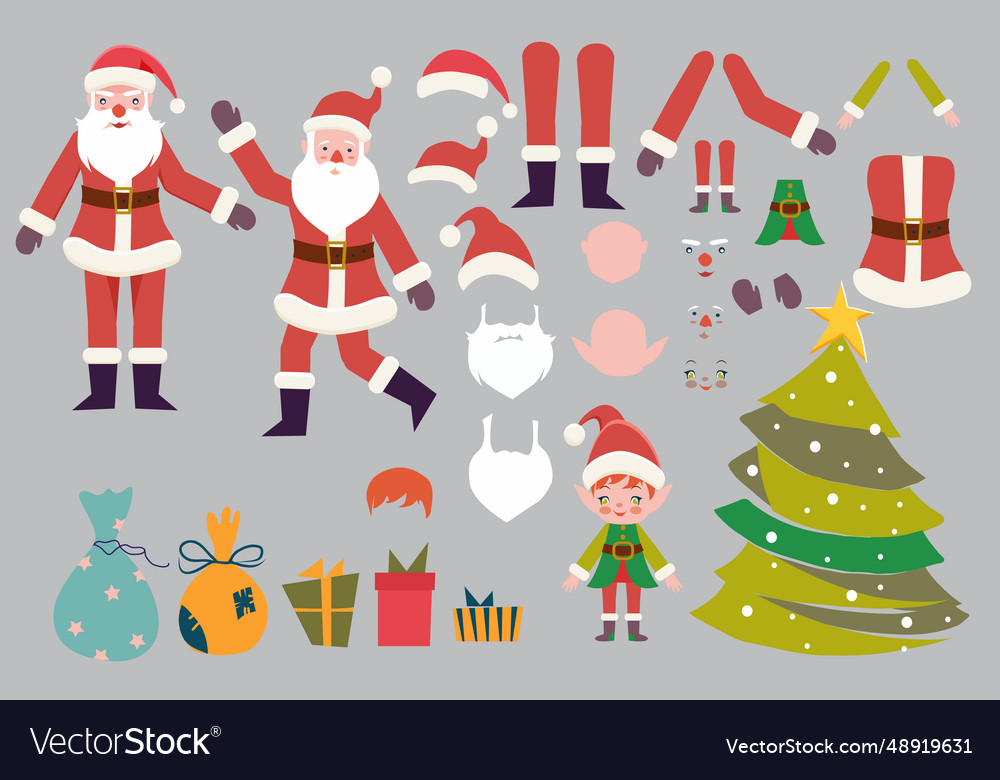 Santa Character Constructor