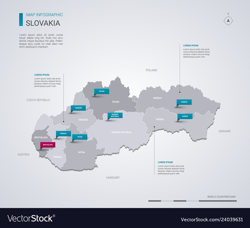 Карта интернета словакия