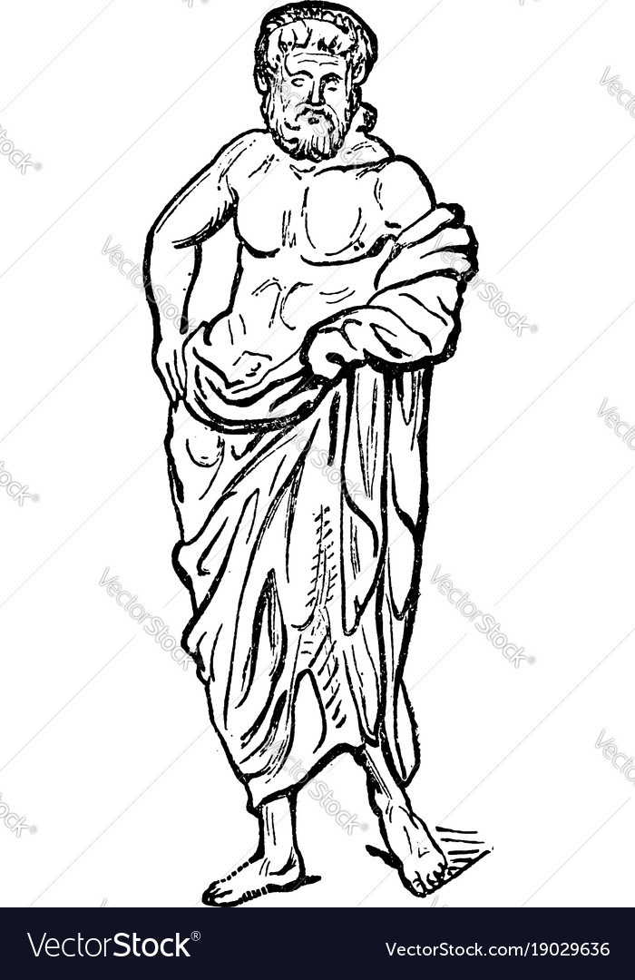 Bronze Statuette Is The Most Popular Metal For Vector Image