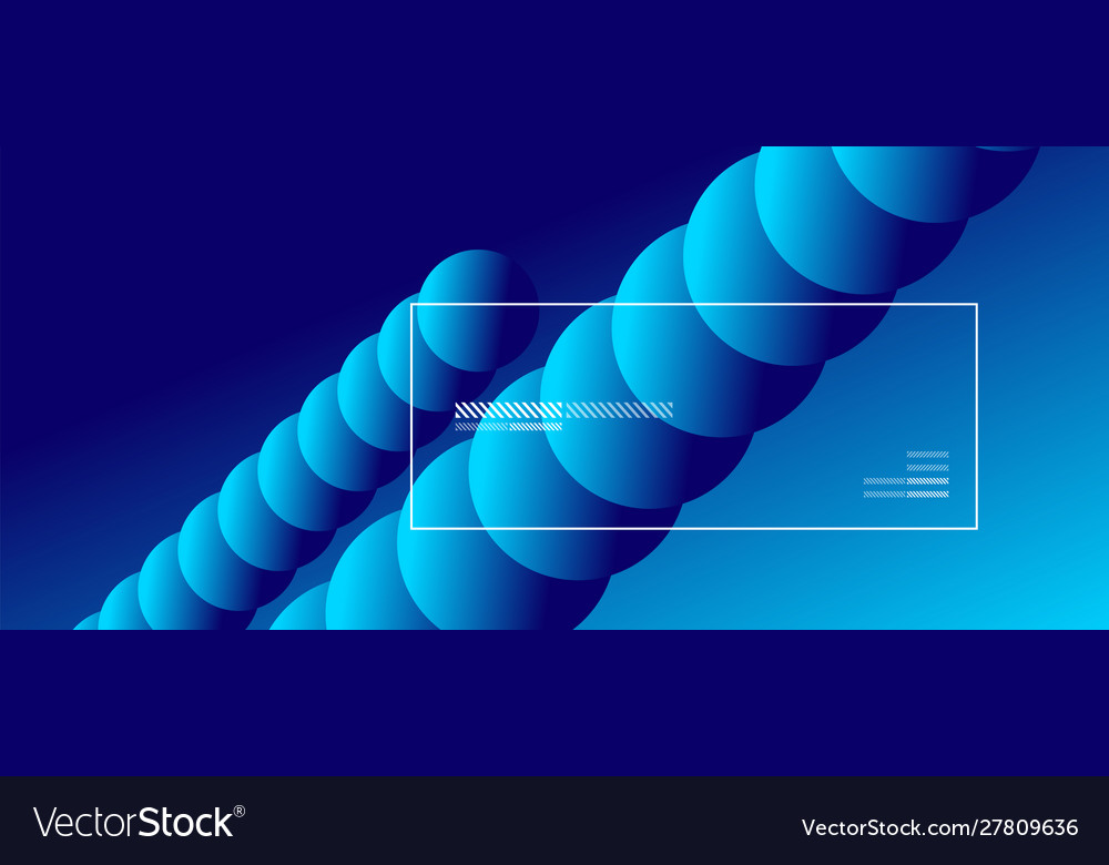 Simple abstract background with neon color circles Vector Image Simple abstract background with neon color circles