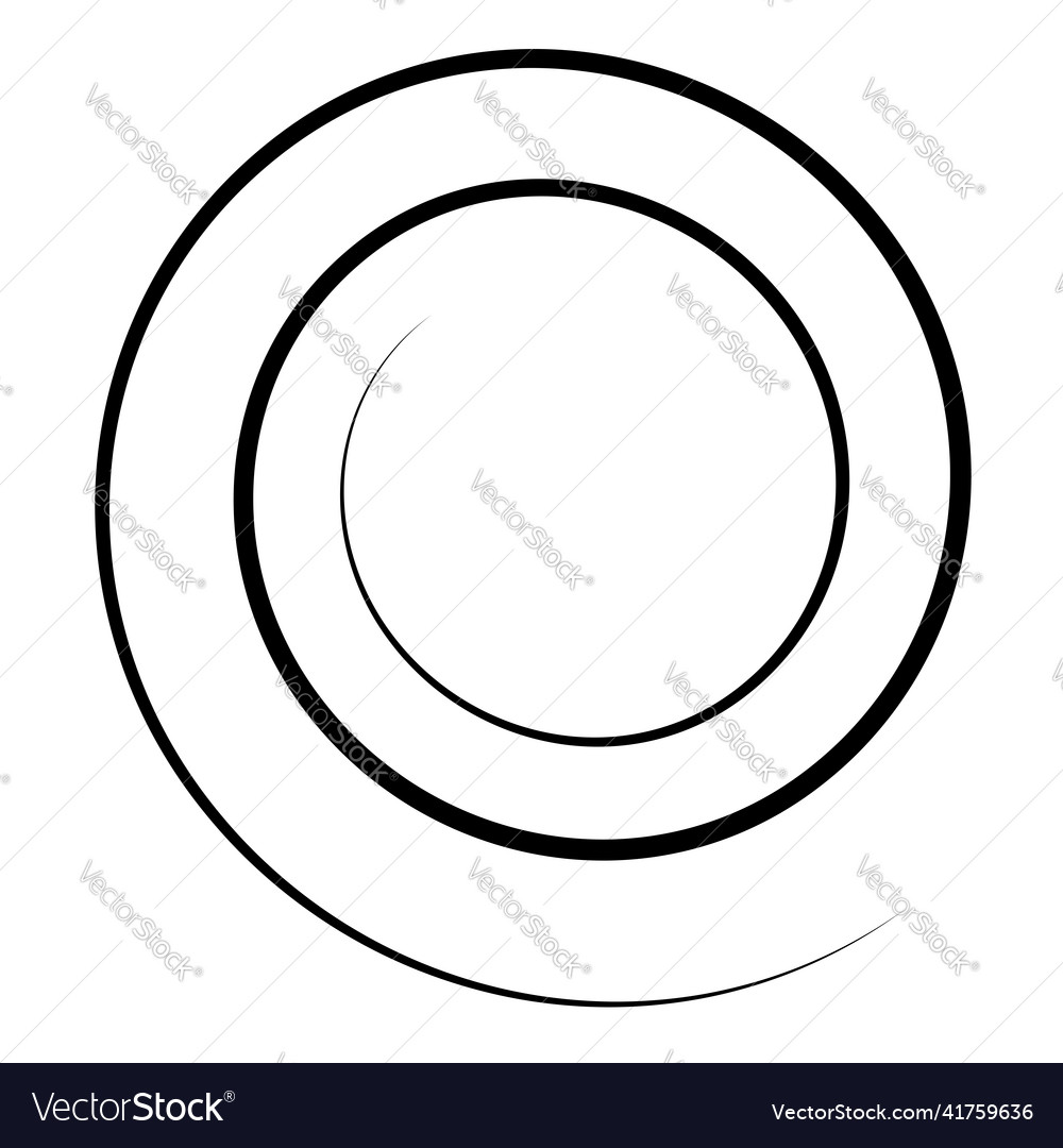 Spirals swirl twirl design element