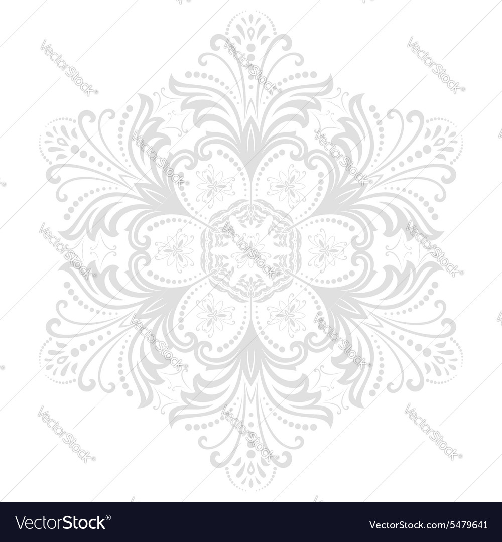Damask orient pattern