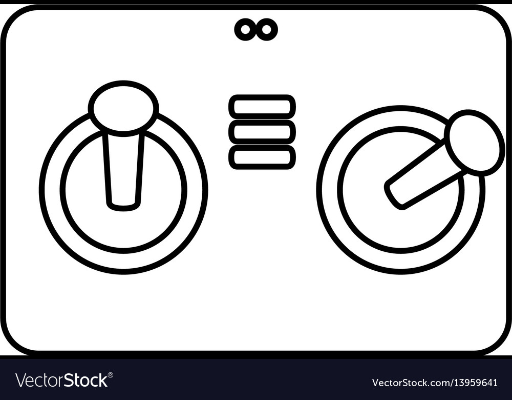 Drone remote control isolated icon