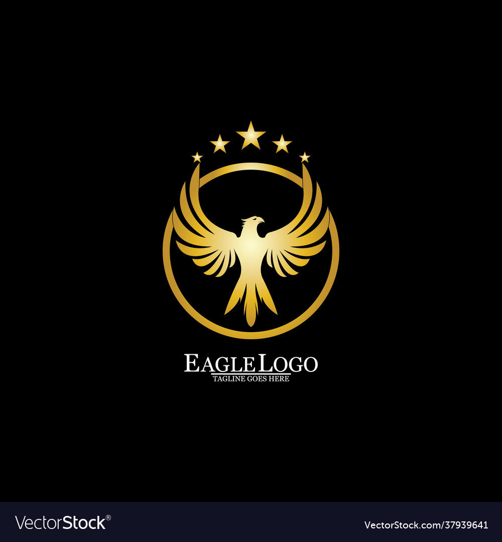 Yellow and blue eagle illustration, Golden eagle Logo, eagle, animals, bird  png | PNGEgg