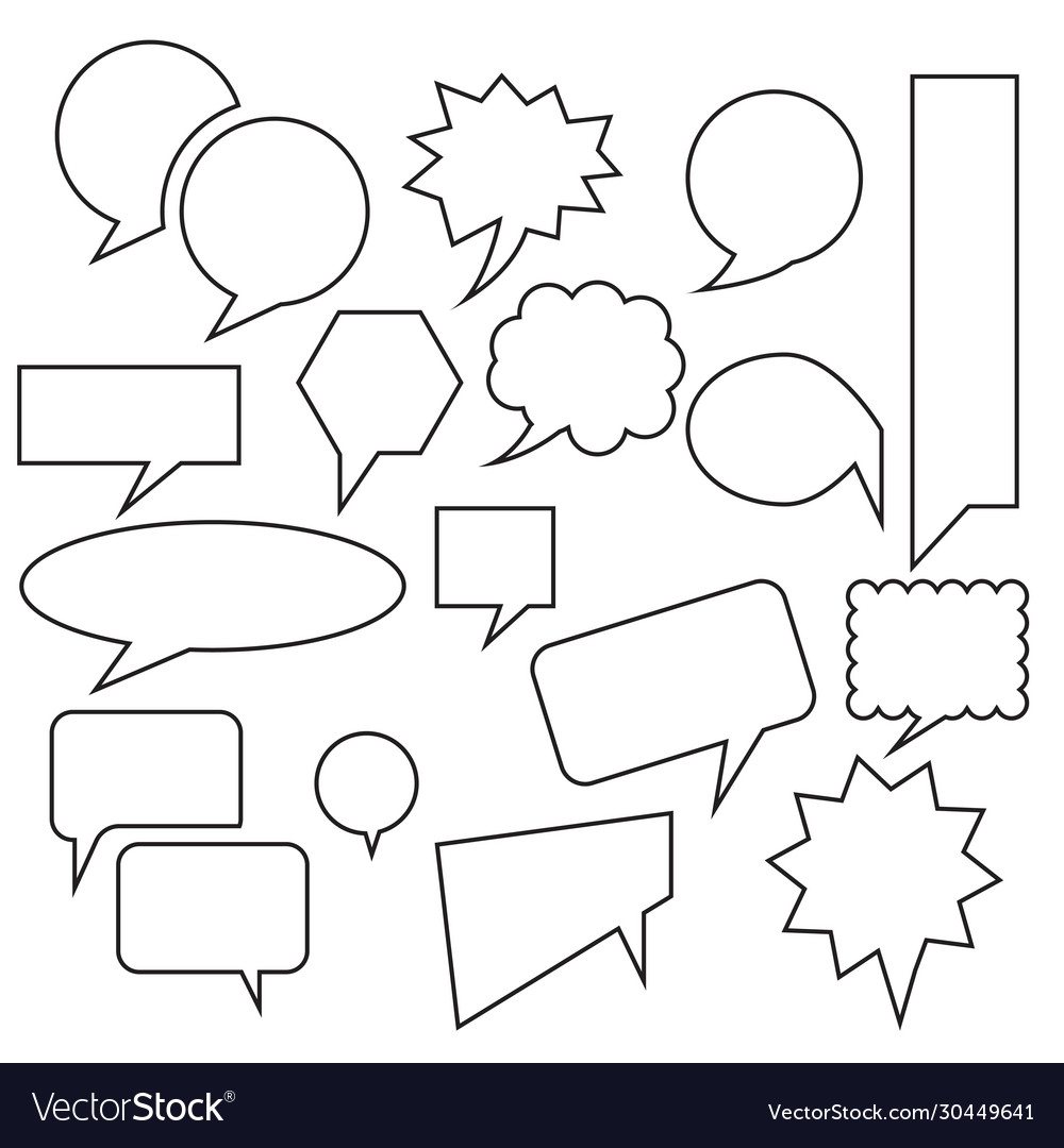 Speech Bubbles Collection