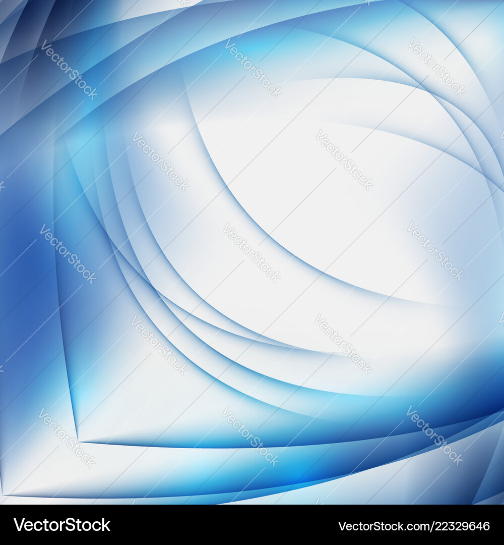 Abstract blue background with geometric pattern Vector Image