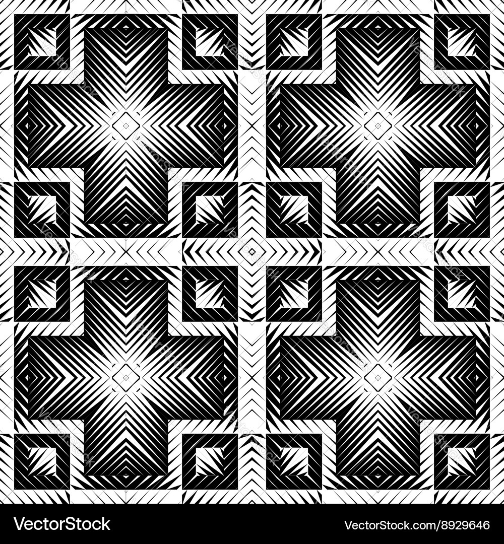 Square Pattern Rendering Design seamless square pattern Royalty Free Vector Image