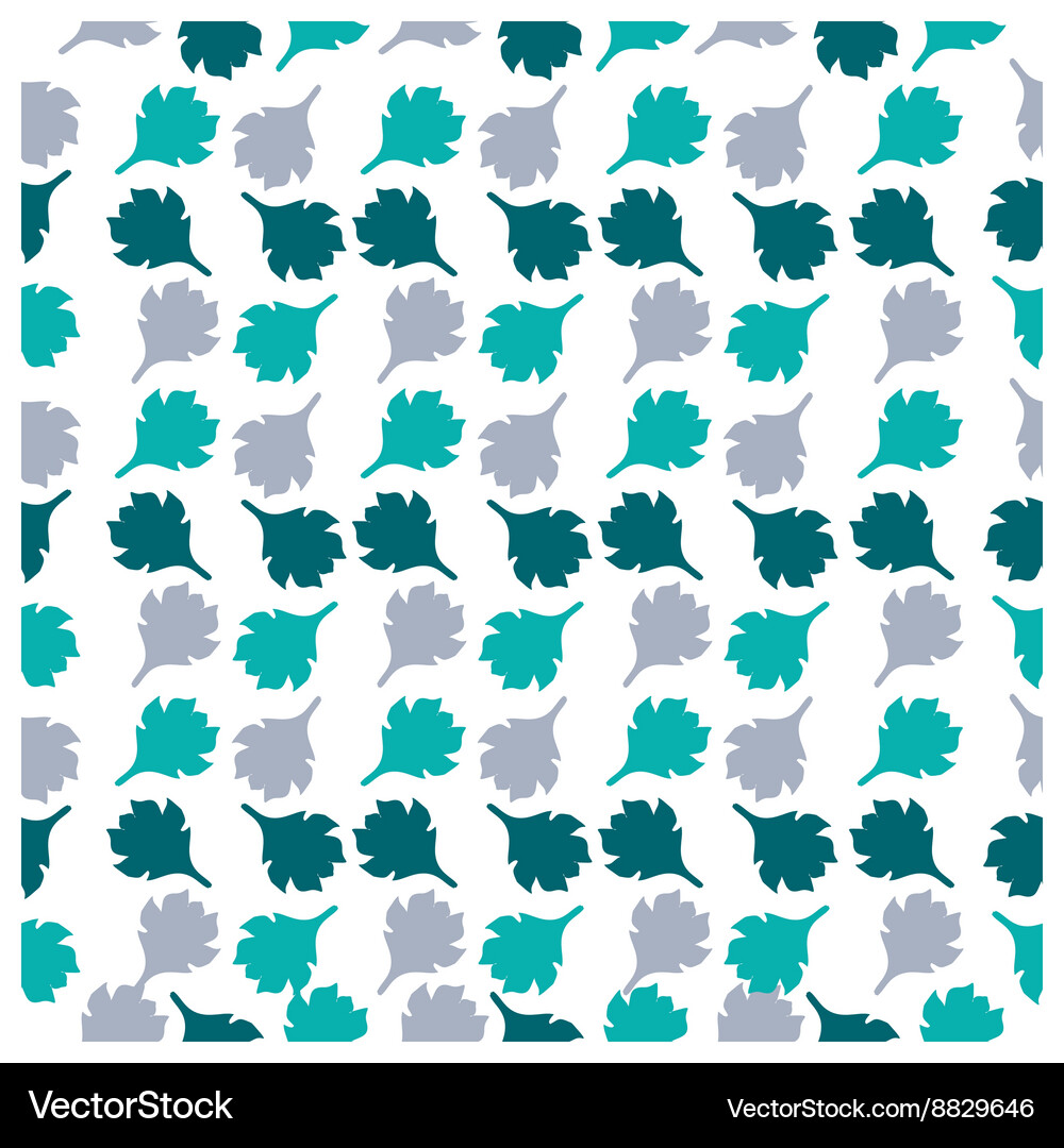 Leavesfruits and flowers seamless pattern Vector Image