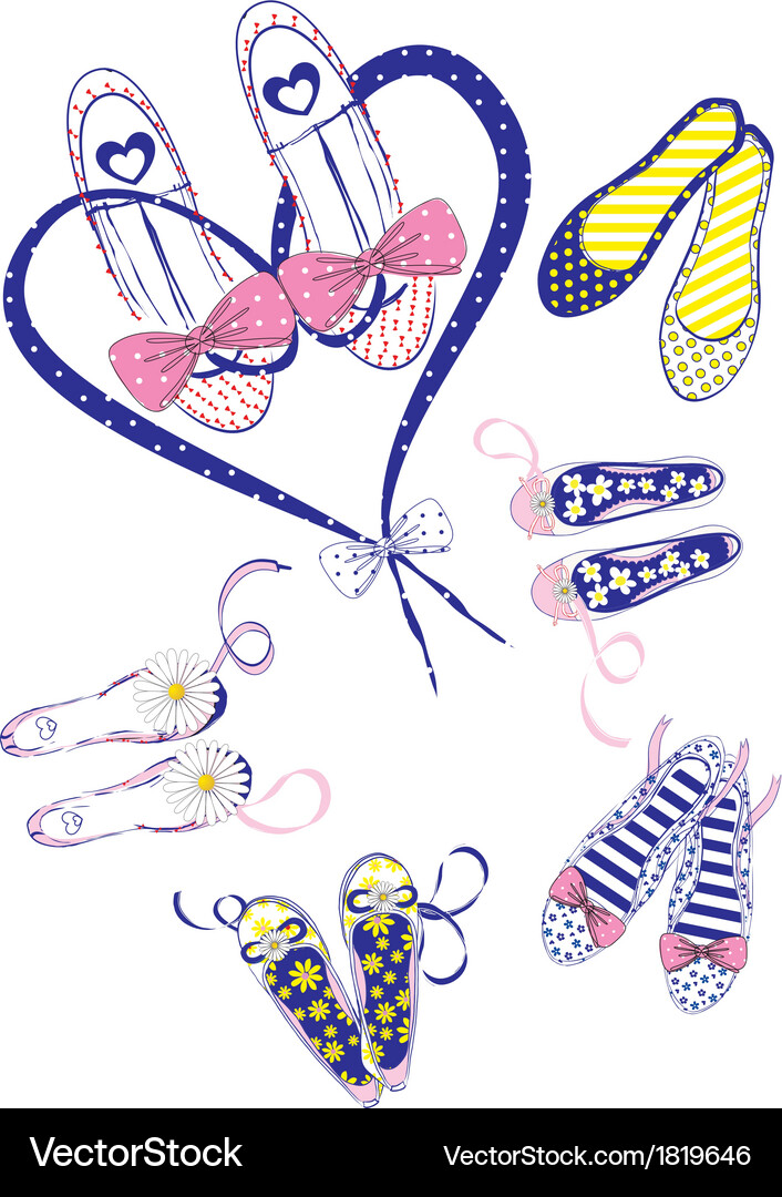 Shoes Royalty Free Vector Image - VectorStock