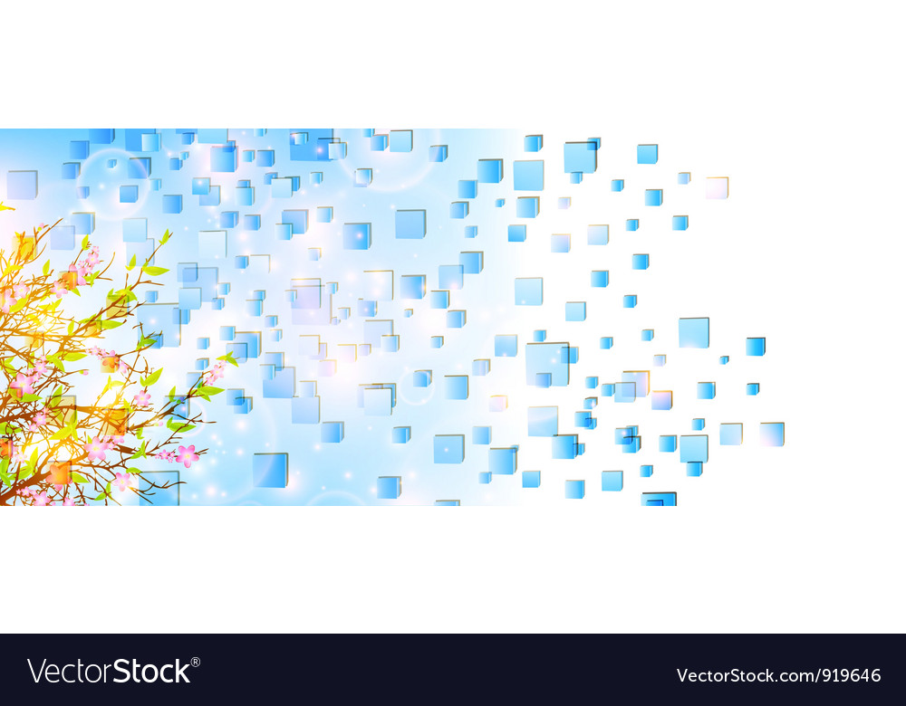 Spring or summer Royalty Free Vector Image - VectorStock