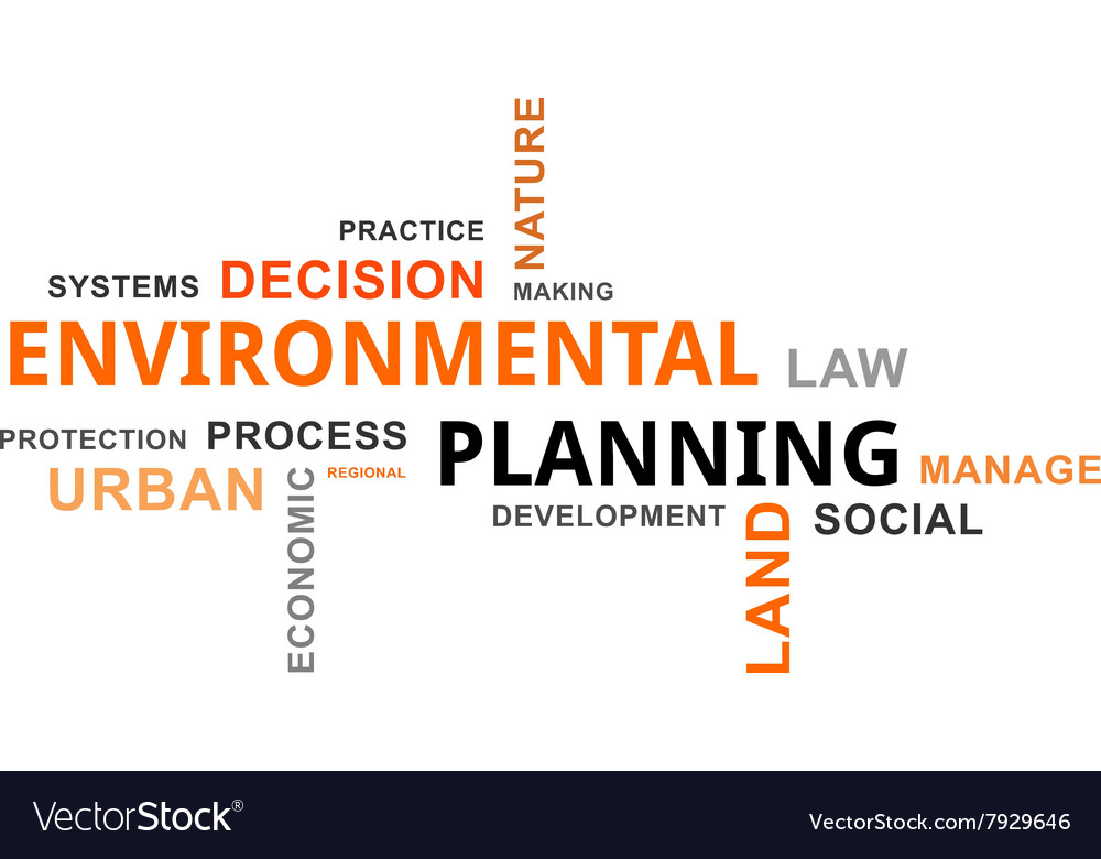 Word Cloud Umweltplanung