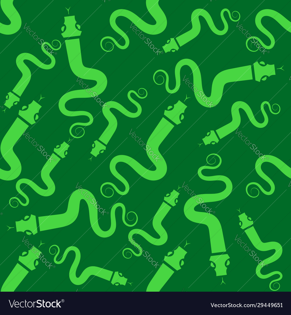 Beautiful seamless pattern with snakes textile