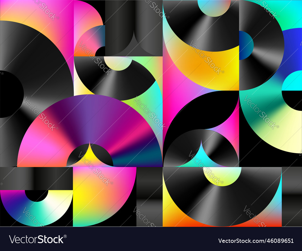 Colorful Geometric Abstract Pattern