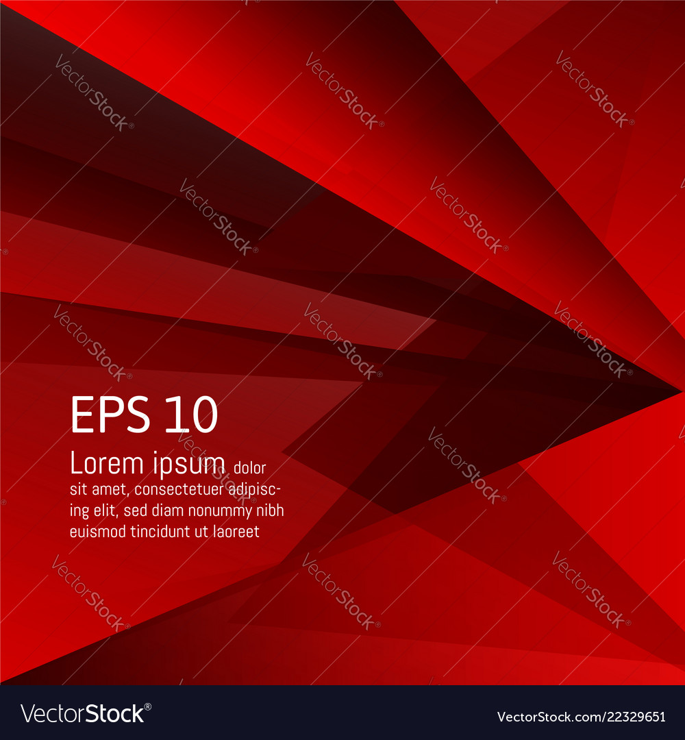 Dark red geometric abstract background with copy vector image Dark red geometric abstract background with copy