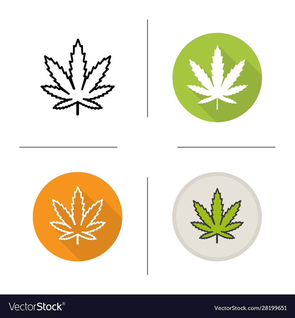 Marijuana leaf icon