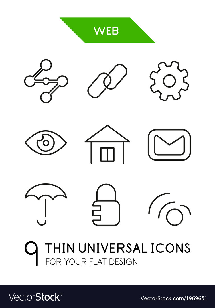 Web Icons - Admin & Network