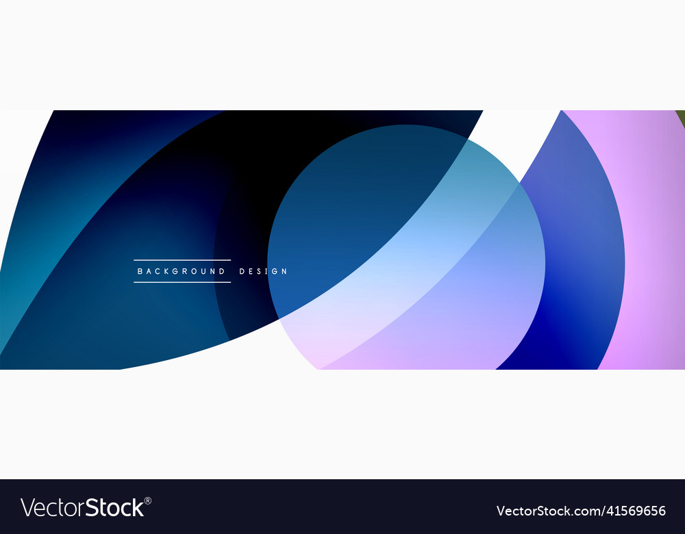 Abstract background with color geometric shapes