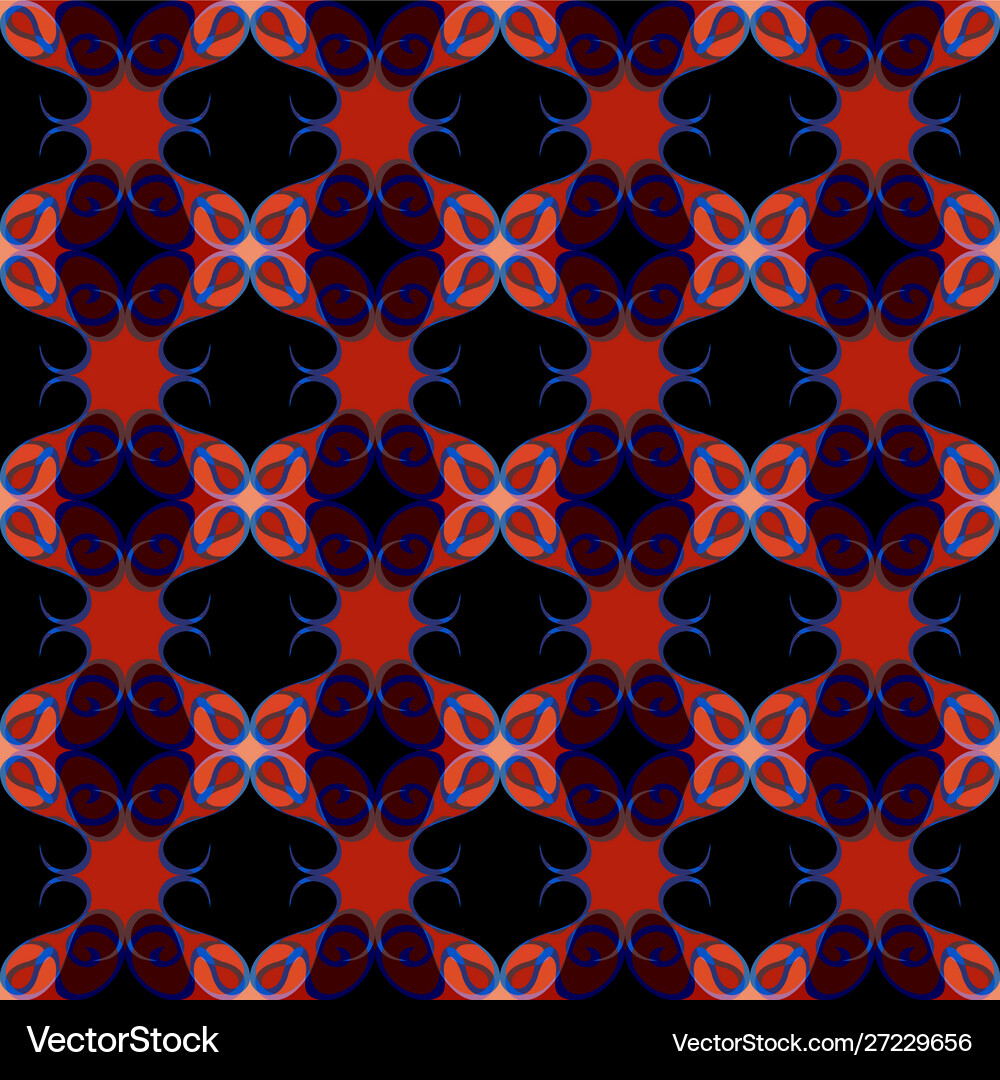 Abstract geometric colored seamless pattern Vector Image