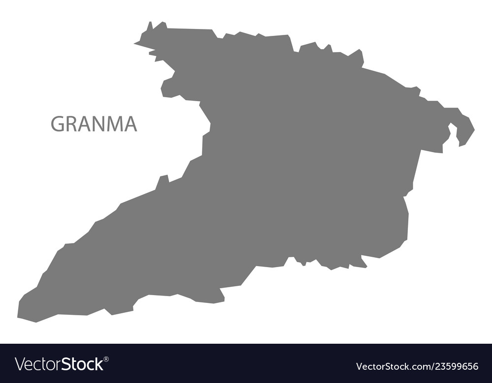 Grey Map of Armenia