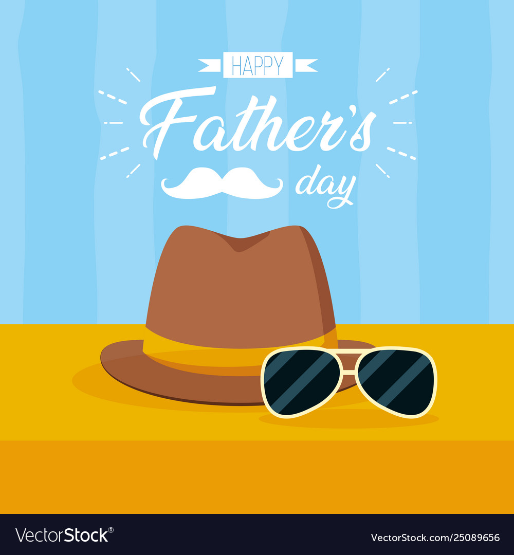 Happy fathers day Royalty Free Vector Image - VectorStock