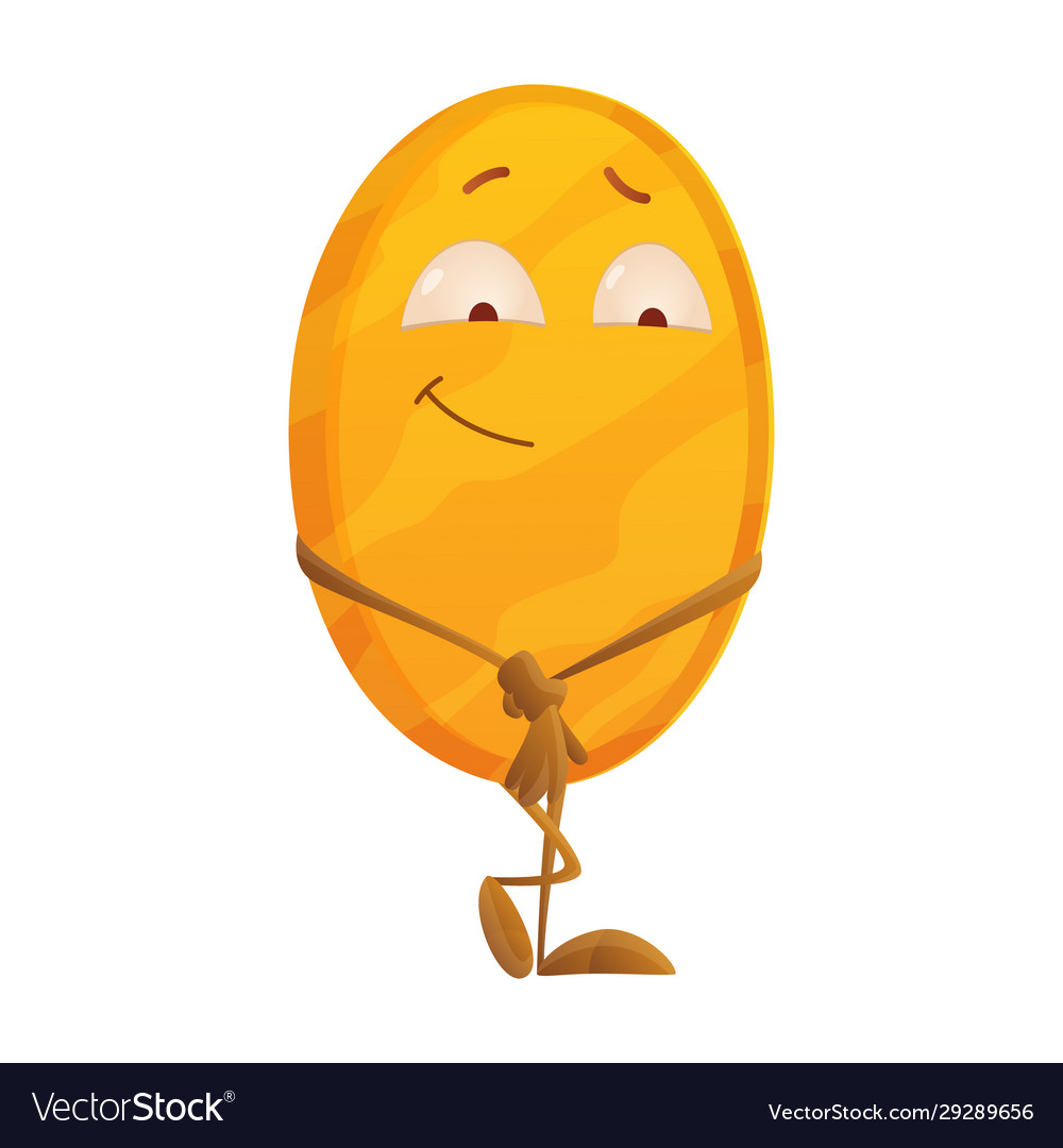 Smirk coin icon for game apps interface