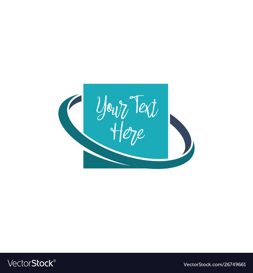 Abstract emblem blank design template frame border