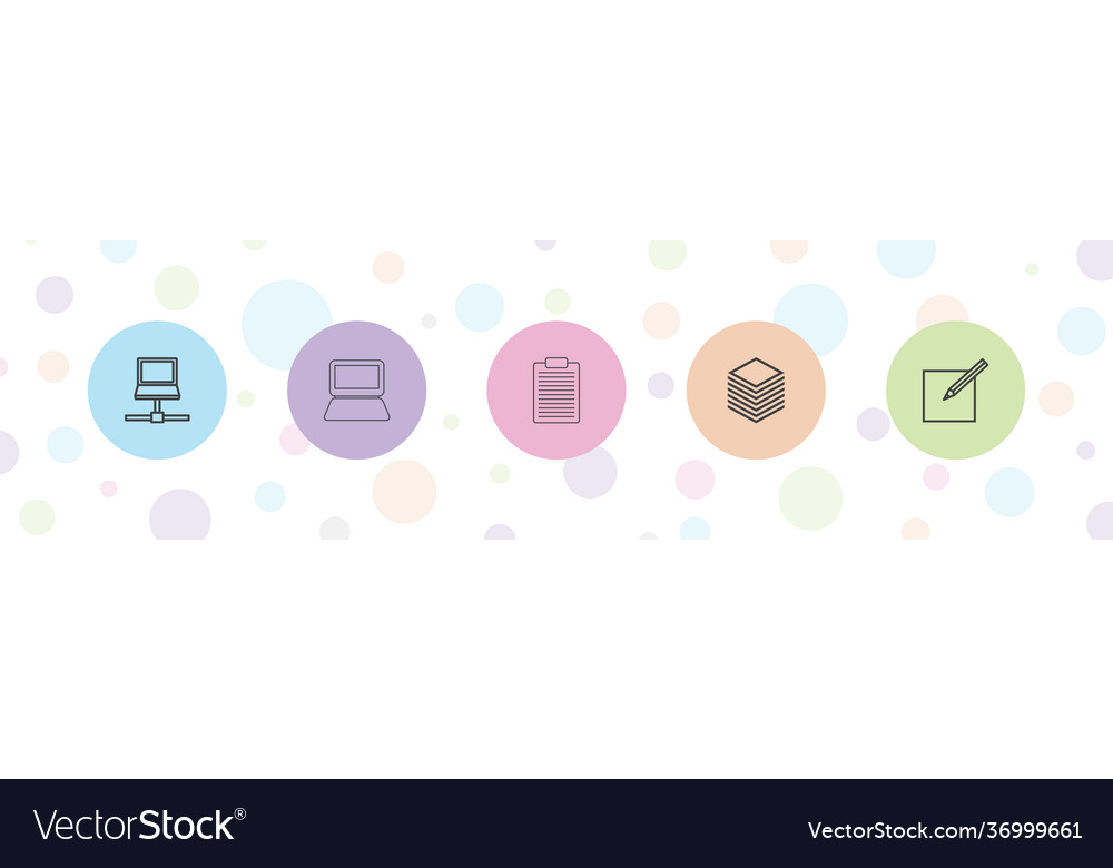 Notebook icons