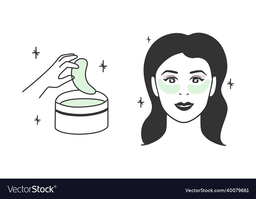 Patches for the face options and order of use Vector Image Patches for the face options and order of use